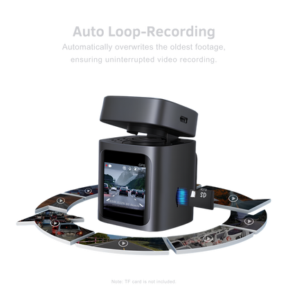 Baseus VD1 3K Dash Cam (Front Only) with Built-in GPS