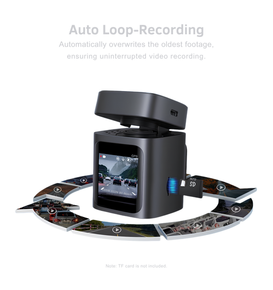 Baseus VD1 3K Dash Cam (Front Only) with Built-in GPS