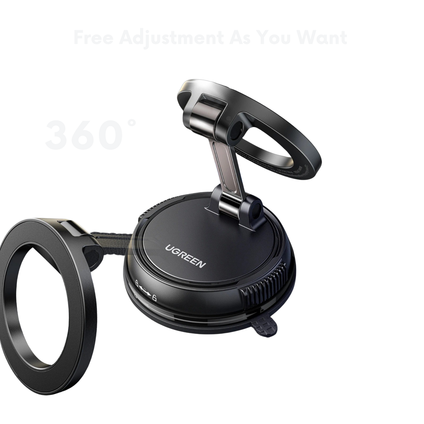 UGREEN 360° Suction Cup MagSafe Car Mount