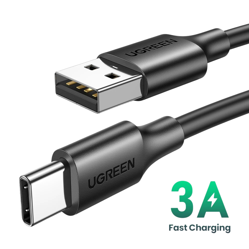 UGREEN 3A Fast Charging USB-A to USB-C Cable (0.5m)