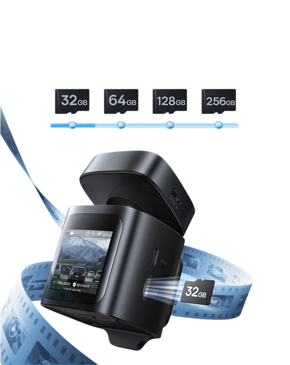 Baseus VD1 Pro 4K Dual Dash Cam (Sony Sensor)