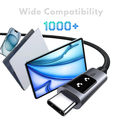 UGREEN UNO 100W Braided USB-C to USB-C Cable (1m)